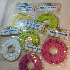 🔆 Bundle items 6 for $30 Paper‎ Lanterns Bundle of 6